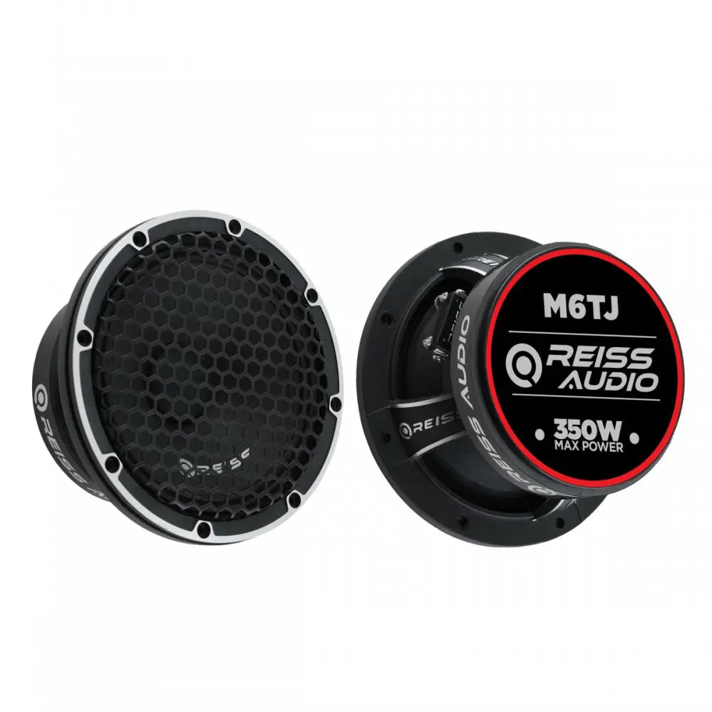 Reiss RS-M6TJ - Médium 16,5 cm 150W RMS 95,4dB 4Ω Grilles (Paire)