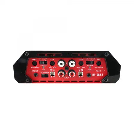 Reiss RS-Q60.4 RED – Amplificateur 4 canaux 340W RMS Classe AB