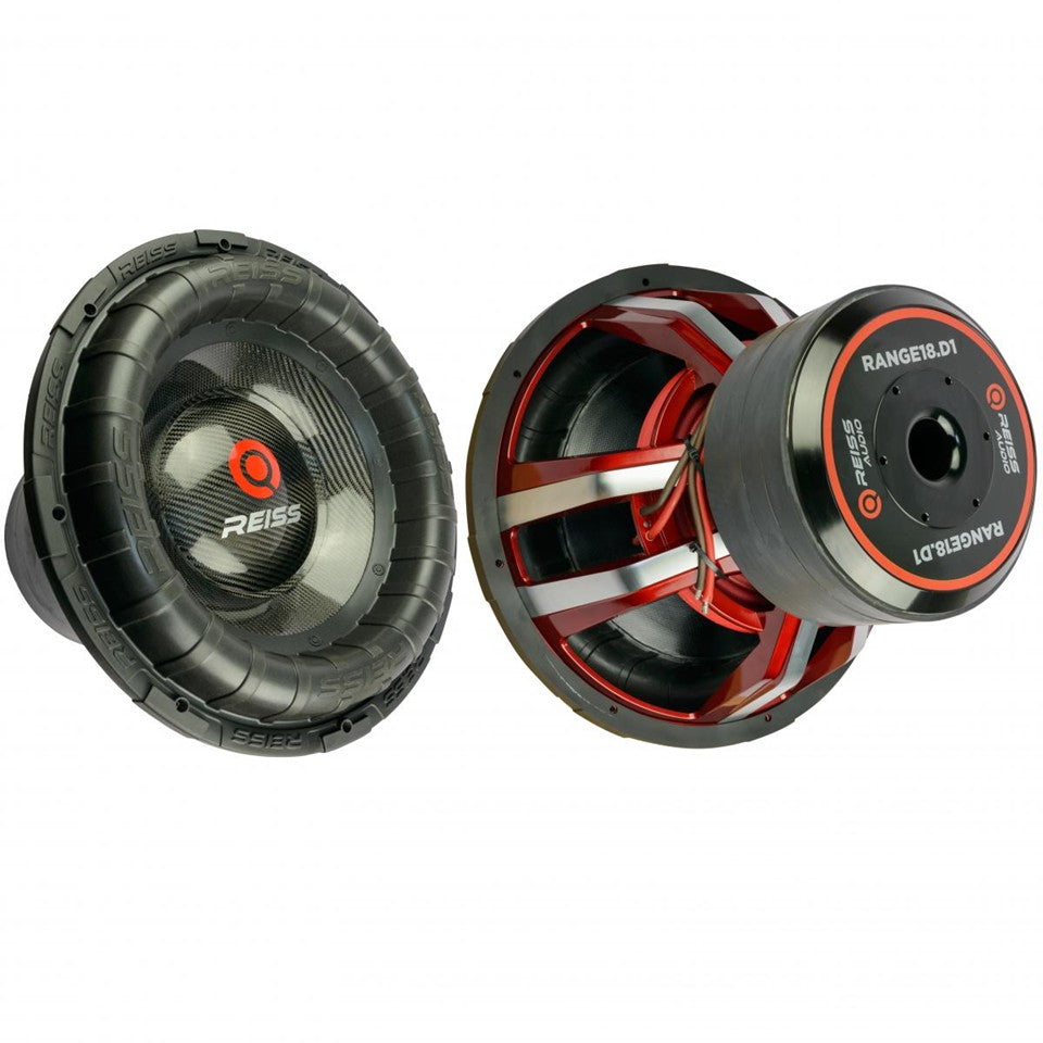 Reiss RS-RANGE18 D1 – Subwoofer 18" 5000W RMS 2x1 Ohm