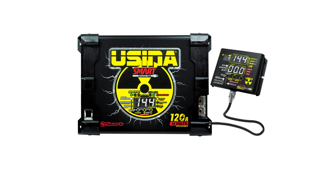 Chargeur Usina Spark Smart connect 120A - Sound Auto Concept