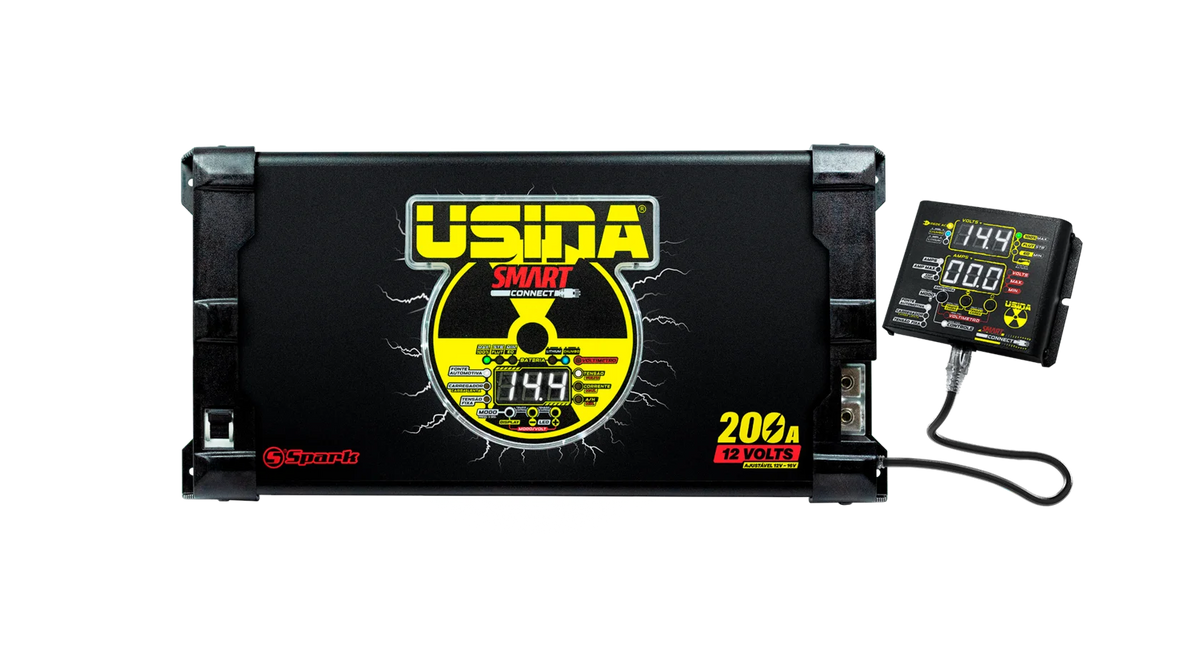 USINA SPARK – Chargeur Smart Connect 200 A 12-16v