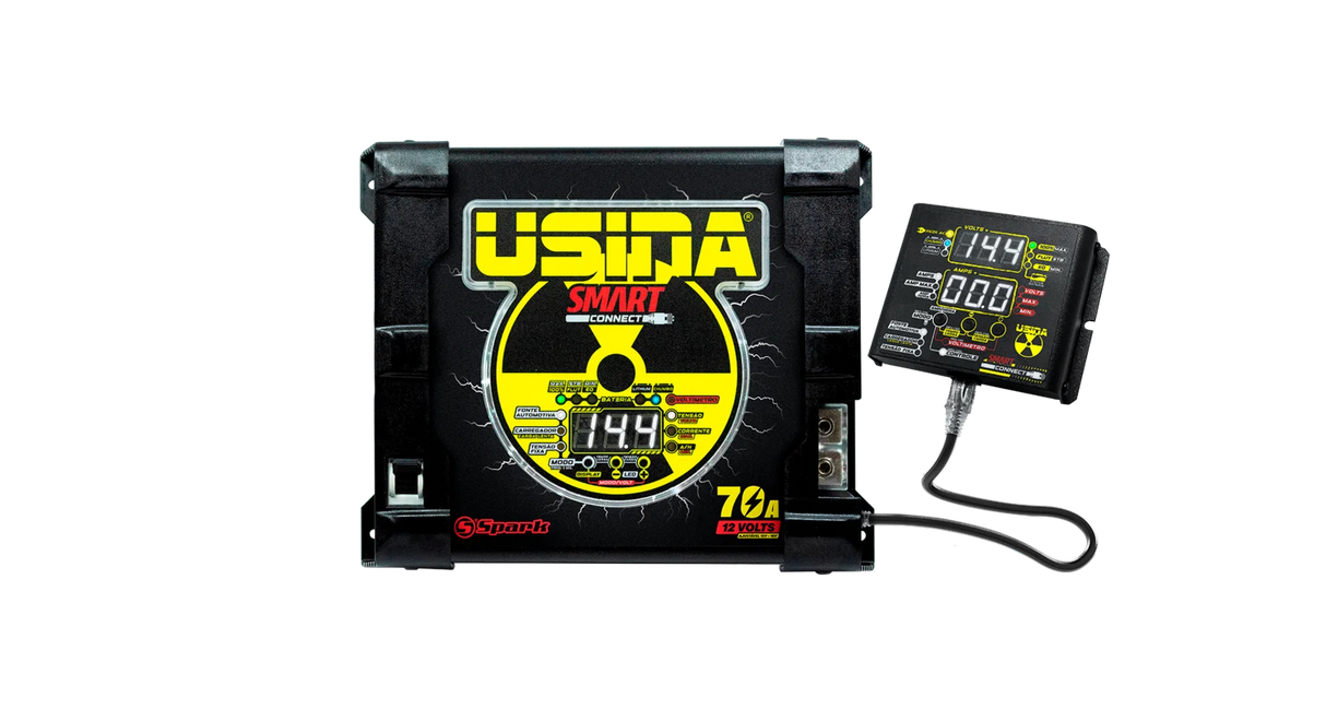 Chargeur Usina Spark Smart connect 70A - Sound Auto Concept