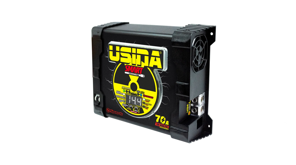 Chargeur Usina Spark Smart connect 70A - Sound Auto Concept