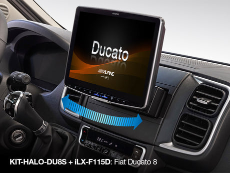 Autoradio 1DIN avec écran orientable de 11 pouces pour Fiat Ducato 8 | ILX-F115DU8S - Sound Auto Concept