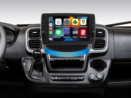 Autoradio Carplay avec écran orientable pour Fiat Ducato 8 | X903D-DU8S - Sound Auto Concept