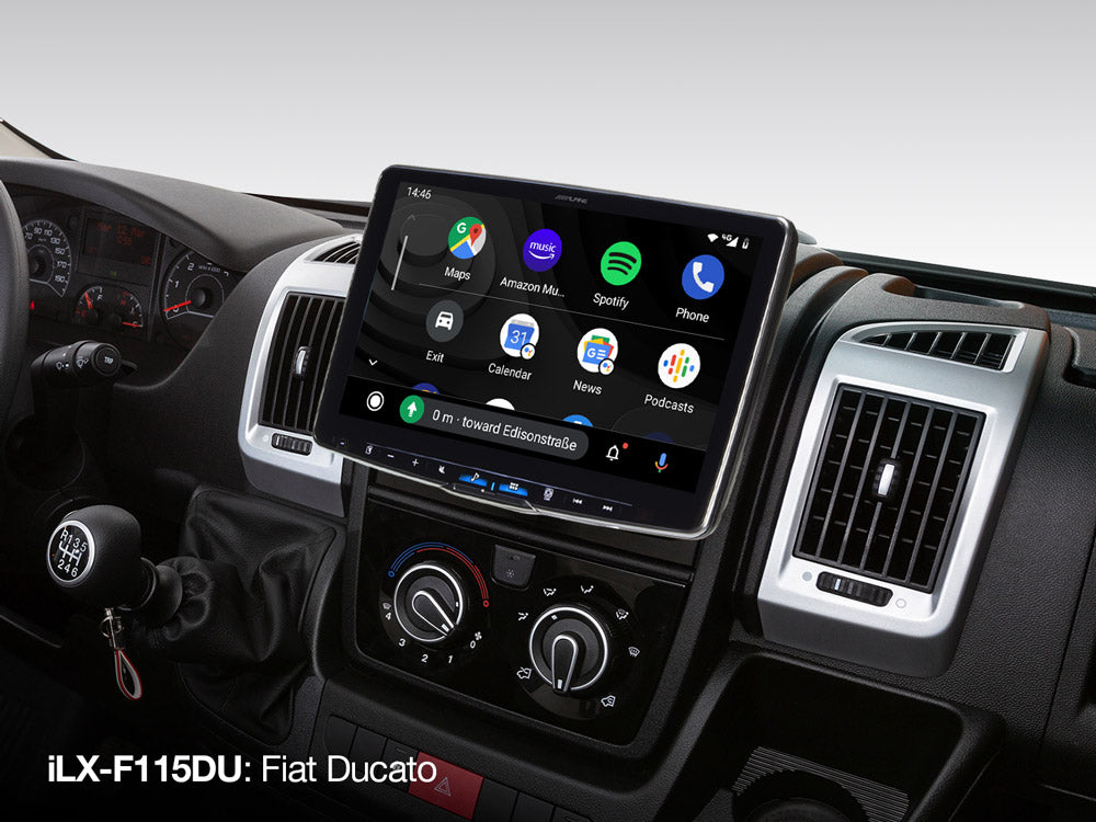 Autoradio Pour Fiat Ducato 3, Citroën Jumper 2 et Peugeot Boxer 2 | ILX-F115DU - Sound Auto Concept