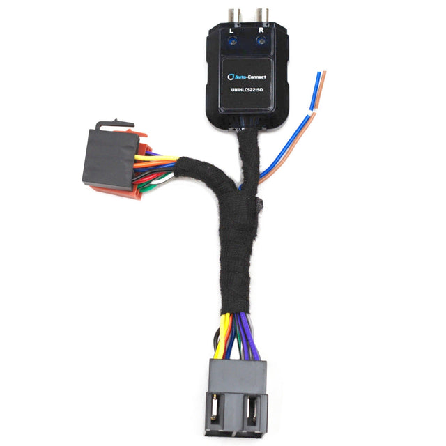 Connexion  ISO-ISO avec convertisseur de niveau haut-bas à 2 canaux - Sound Auto Concept