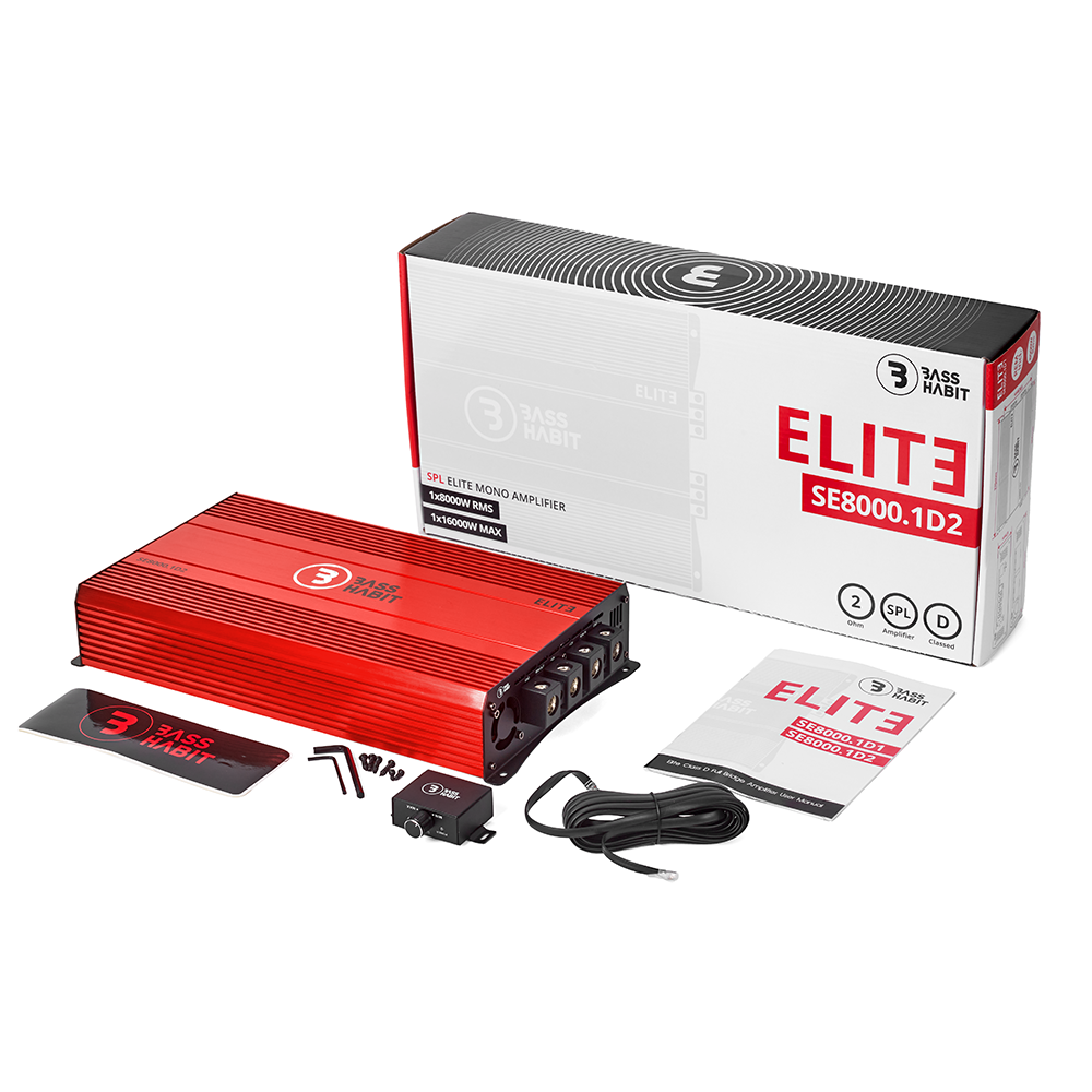 Bass Habit SPL ELITE 8000.1D2 - Sound Auto Concept