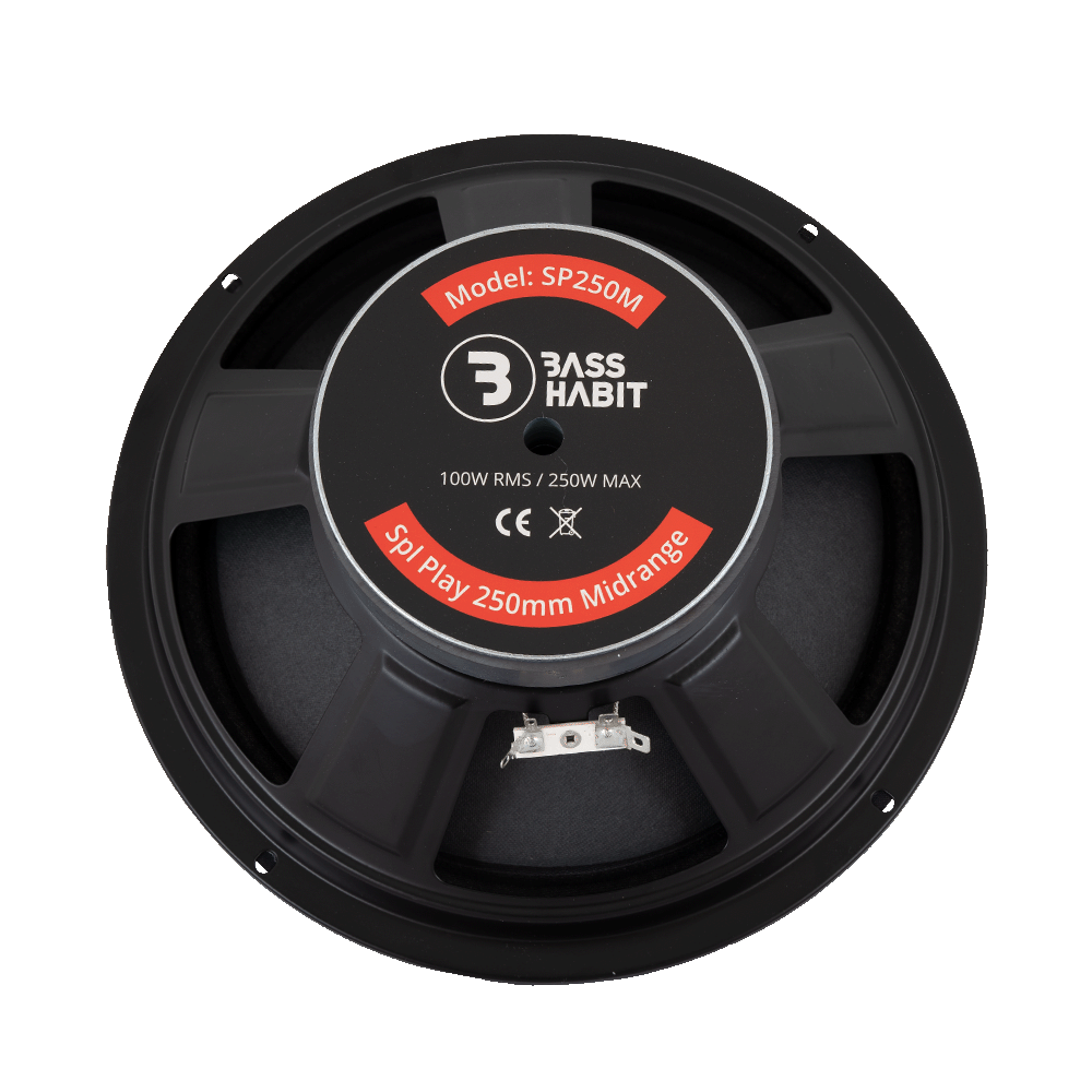 Médium 25 cm BASS HABIT PLAY SP250M - Sound Auto Concept