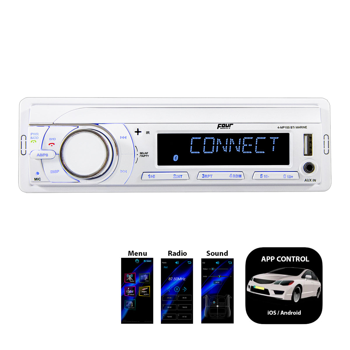 Autoradio marine Four Mobile - Sound Auto Concept
