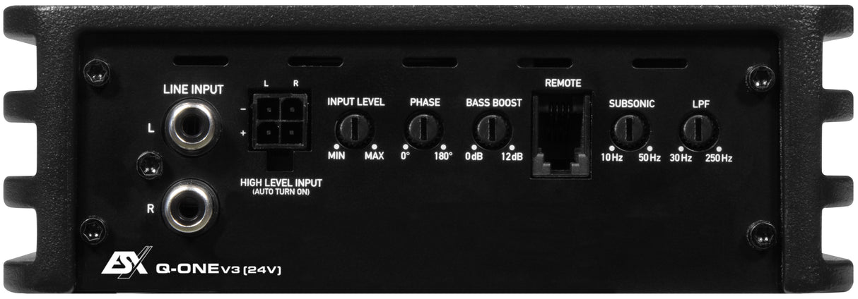 Amplificateur  Q-ONE V3  (24V) - Sound Auto Concept