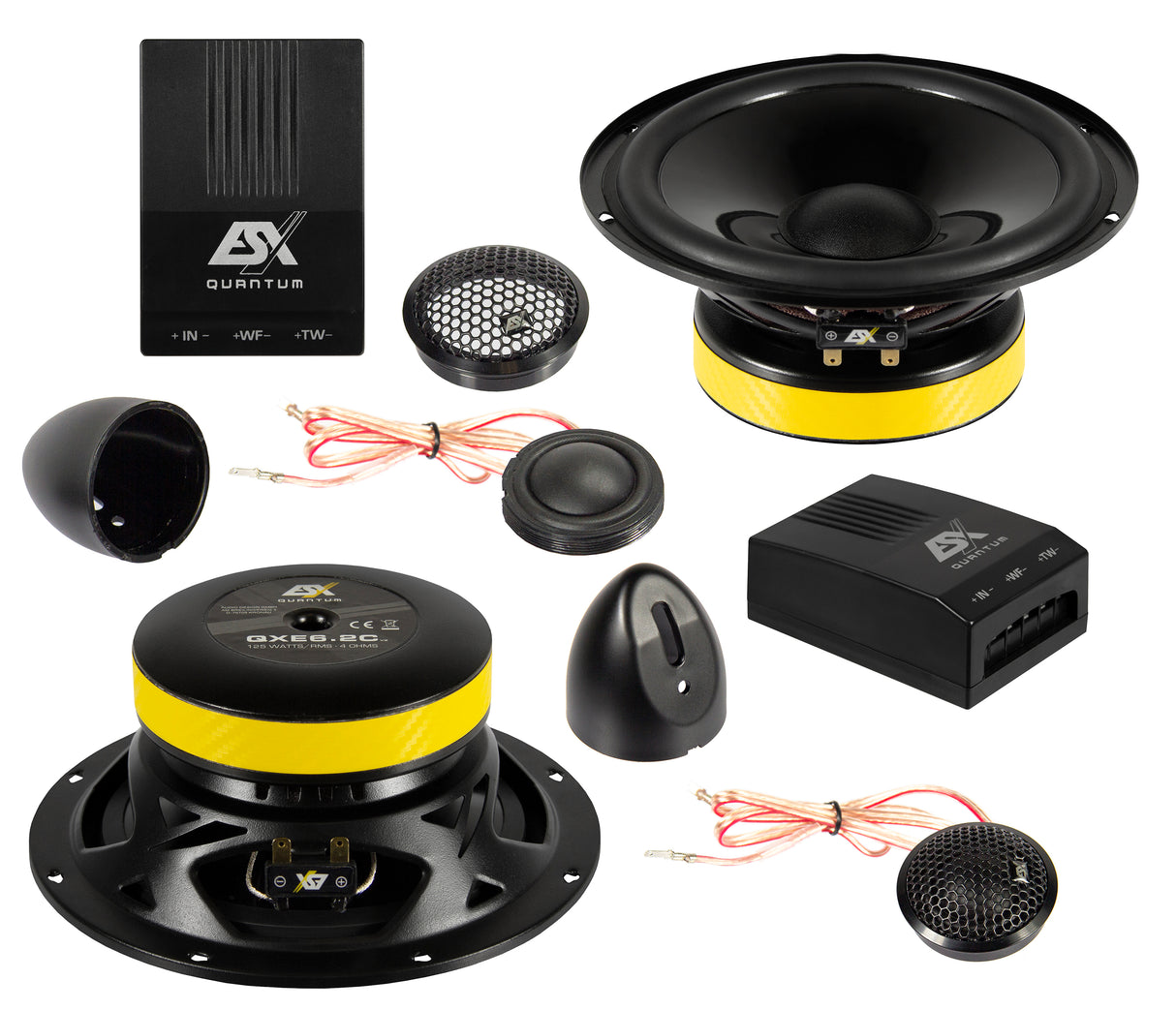 Kit éclatée en 16.5m ESX QXE6.2C - Sound Auto Concept