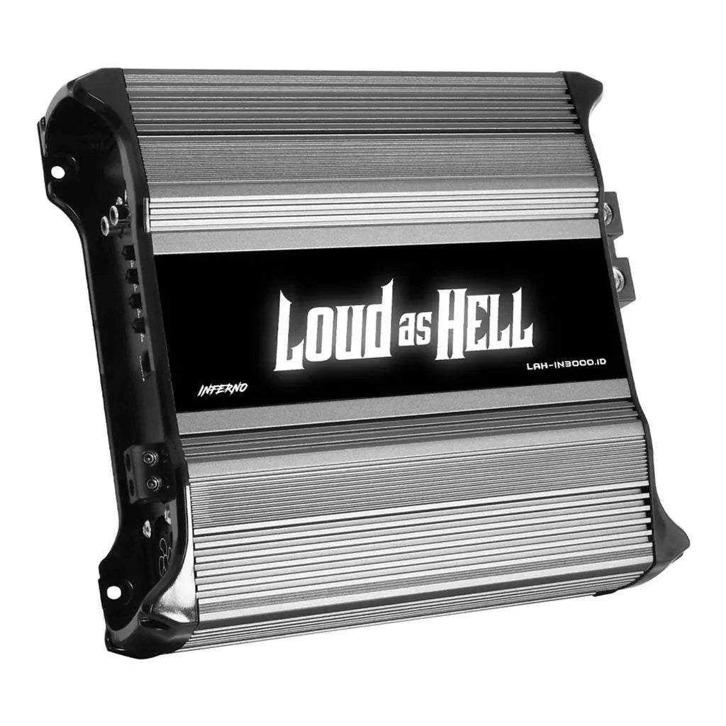 LOUD AS HELL IN3000.1D – Amplificateur Monobloc 3000 WRMS 1 Ohm