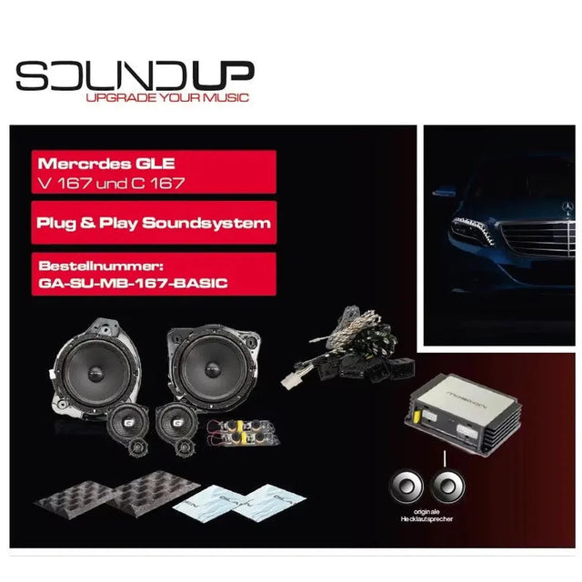 Kit complet Mercedes  GLE (V167 et C167)  Sound Up MB 167 Basic - Sound Auto Concept