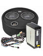 Pack Audio Plug and Play : Caisson + Amplificateur DSP 6 Canaux pour Golf 8 - Sound Auto Concept