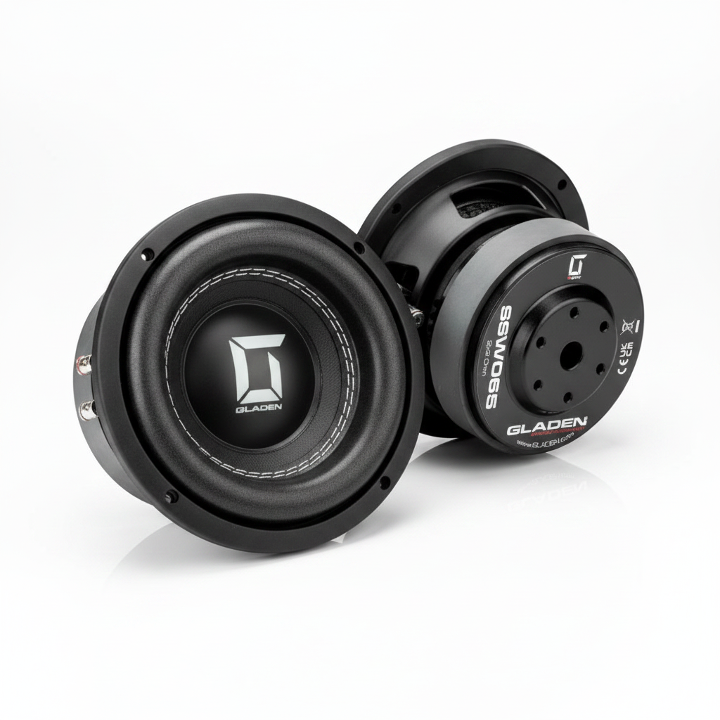 Gladen SSW 065-16 Duo – Subwoofer 6,5" Double Bobine 2x2Ω