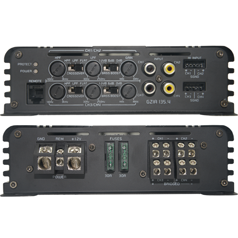 Amplificateur GZIA 135.4 - Sound Auto Concept