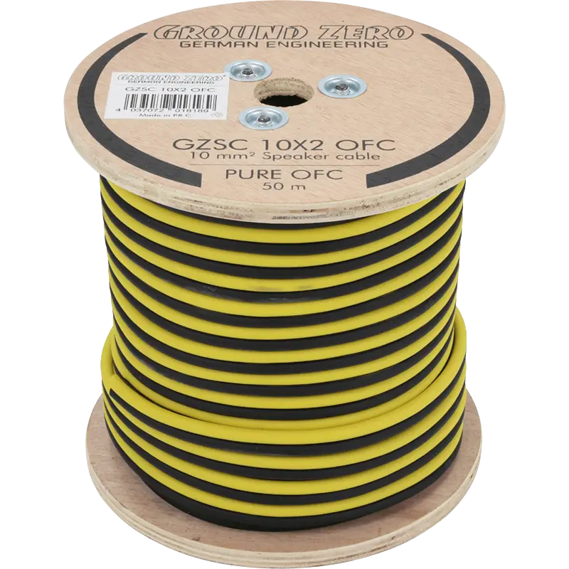 Bobine  2 x 10mm² OFC (100% cuivre) ground zero - Sound Auto Concept