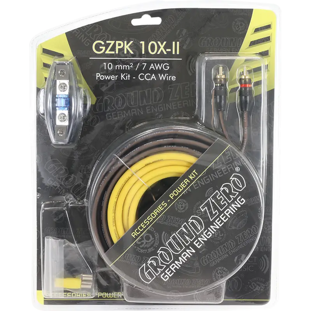 Pack de câblage 10mm² GZPK 10 - Sound Auto Concept