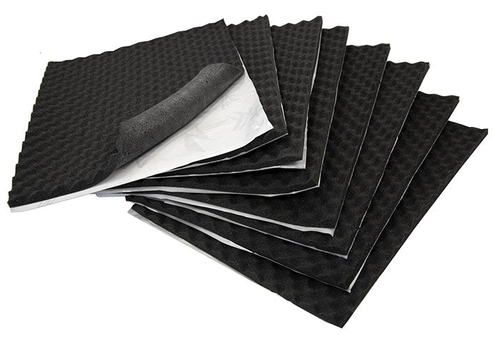 Isolant mousse acoustique, autocollante ZEUS ZSQ15 - Sound Auto Concept