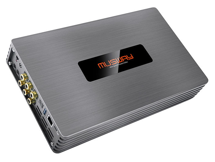 Musway M8 – Amplificateur 8 Canaux avec DSP Intégré Haut de Gamme