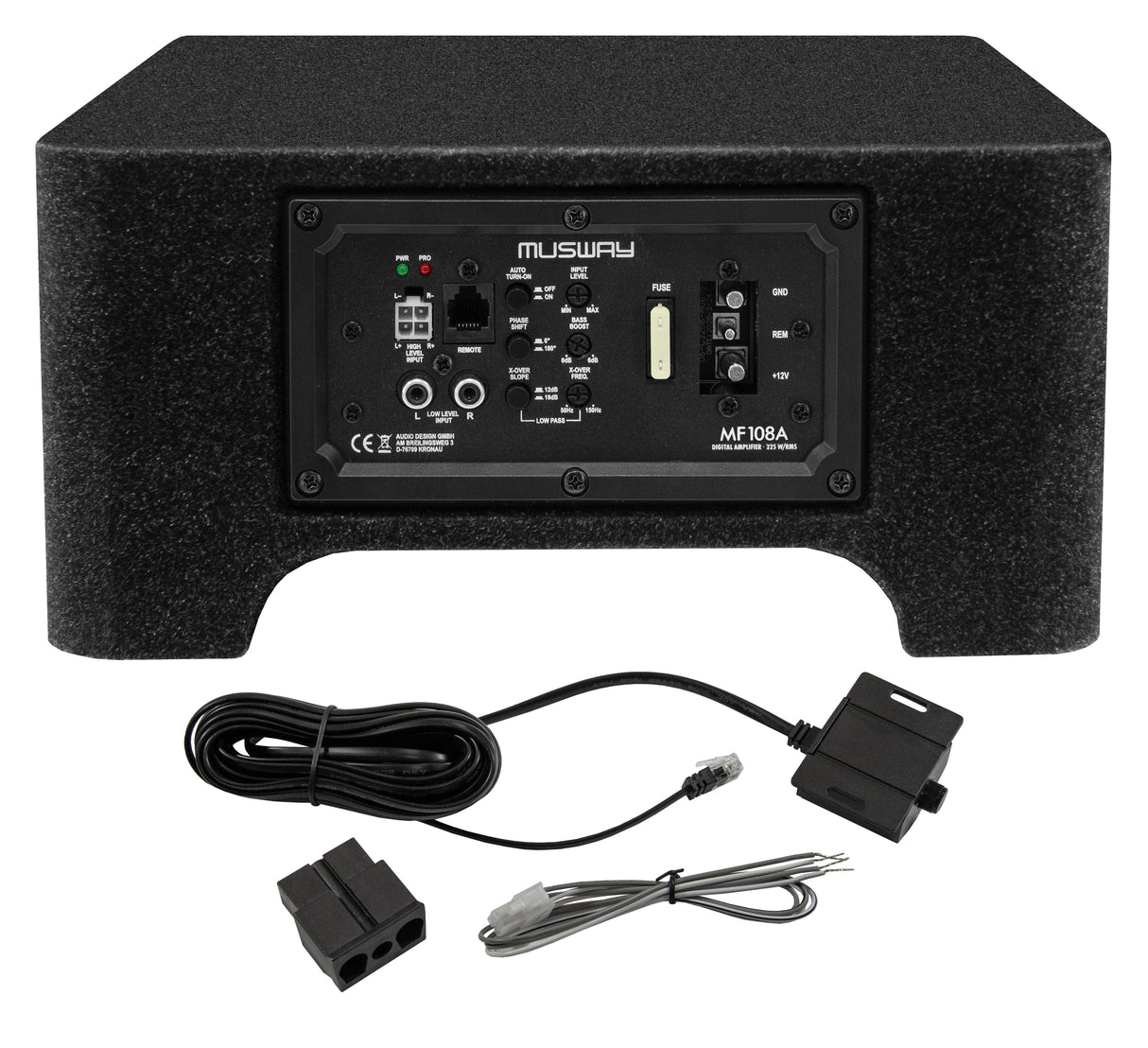 Musway MF10A - Caisson de Basses Actif 10" 325W RMS Classe D