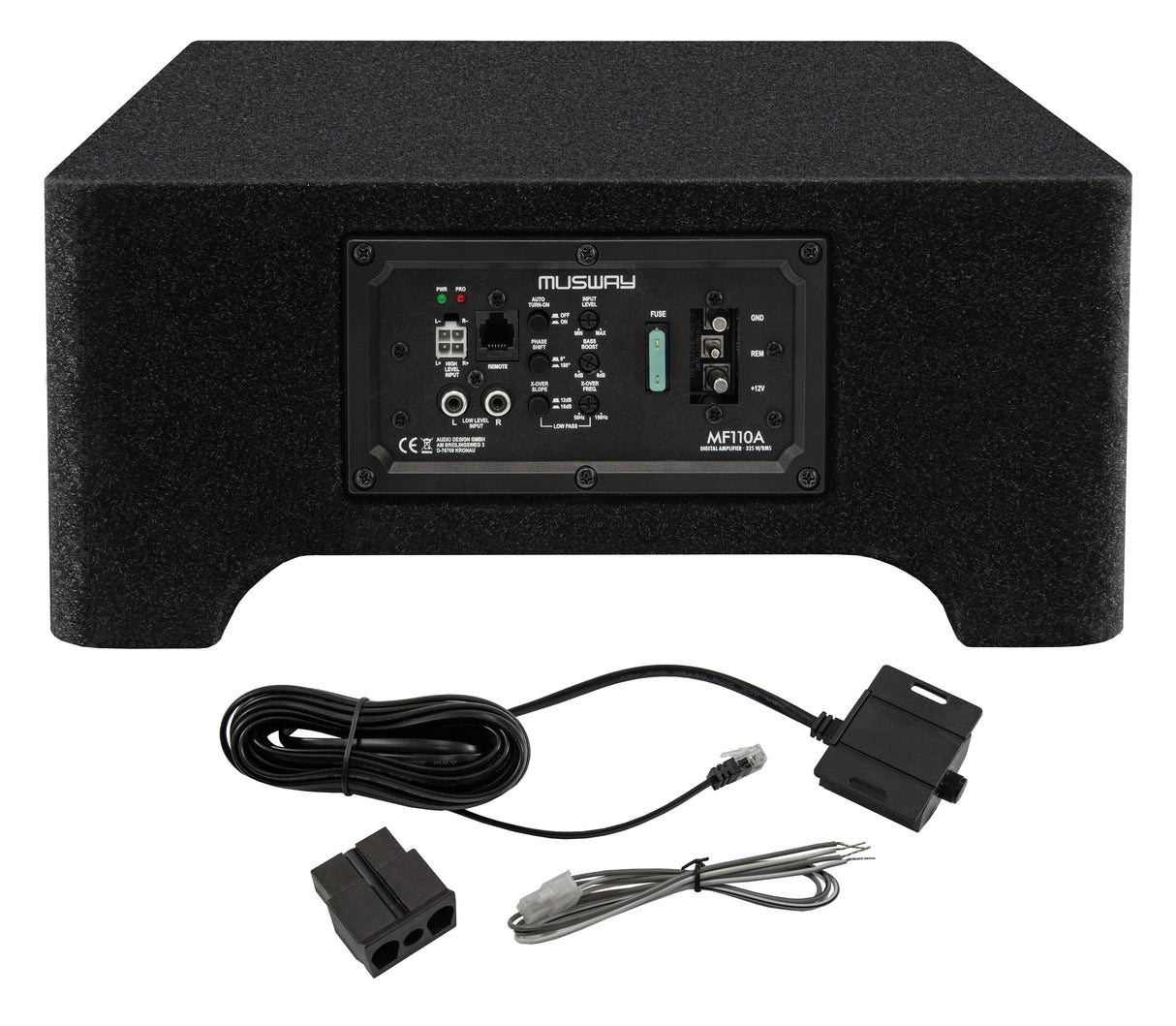 Musway MF8A - Caisson de Basses Actif 8" 225W RMS Classe D