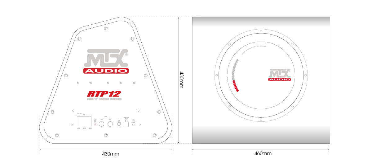 Caisson RTP12 - Sound Auto Concept