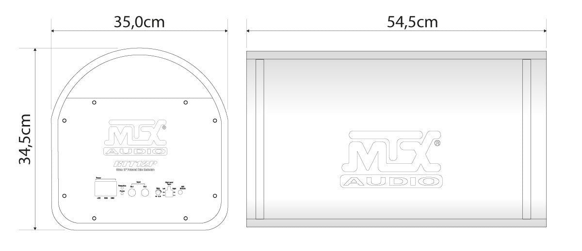 Caisson Tube RTT12P - Sound Auto Concept