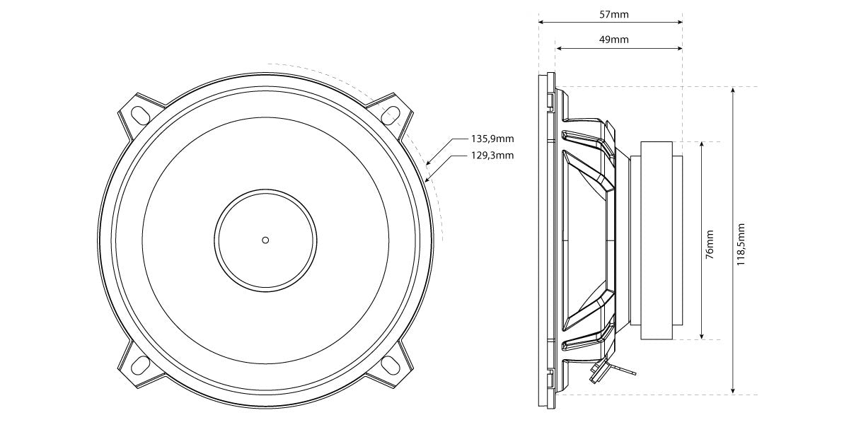 Kit 2 voies TX250S - Sound Auto Concept
