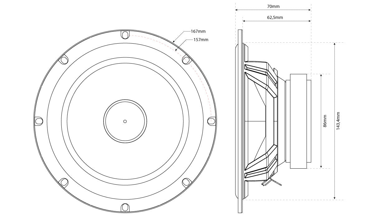 Kit 2 voies TX265S - Sound Auto Concept