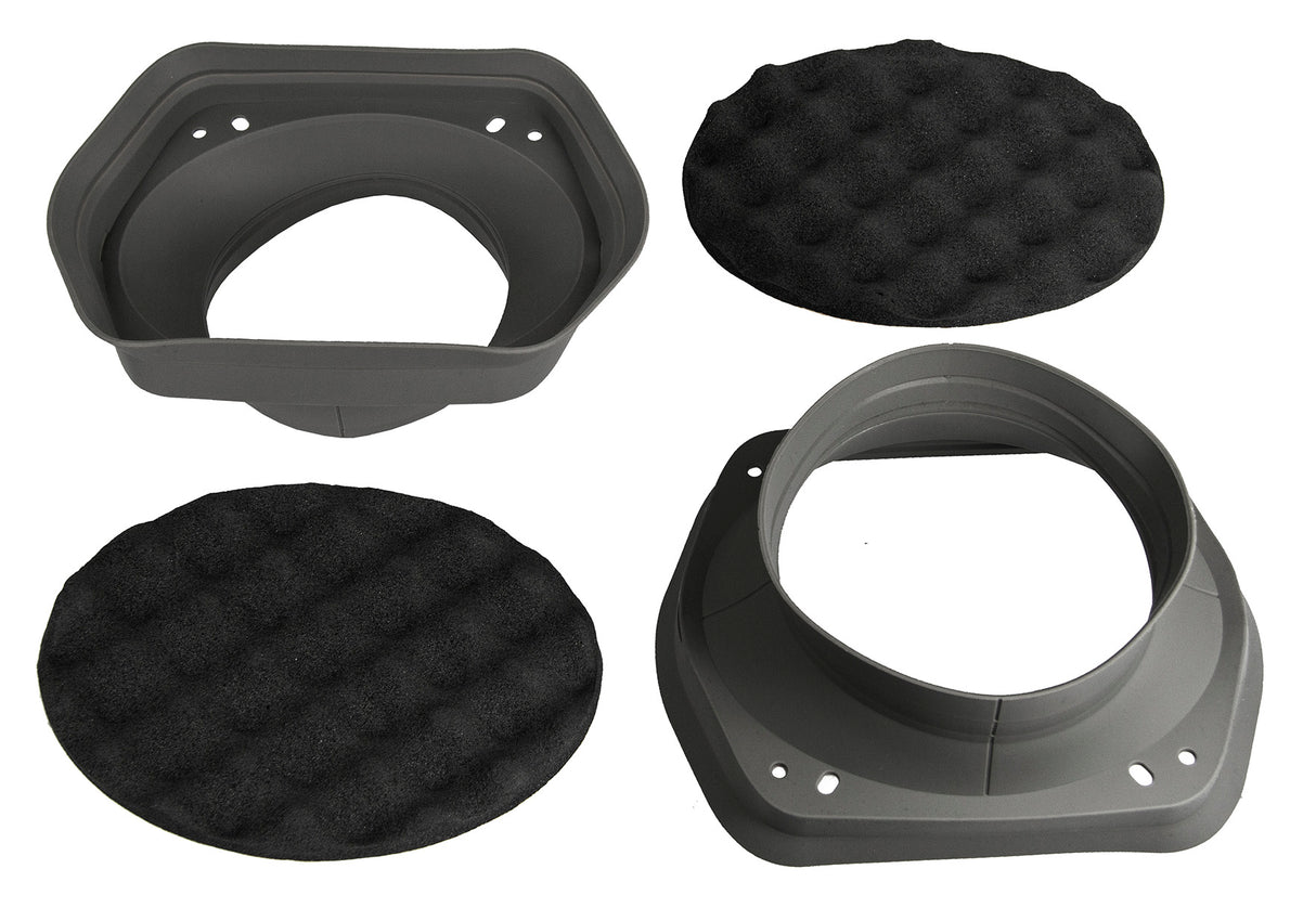 Manchons de haut parleur silicone  pour 13x18 MSB570 - Sound Auto Concept