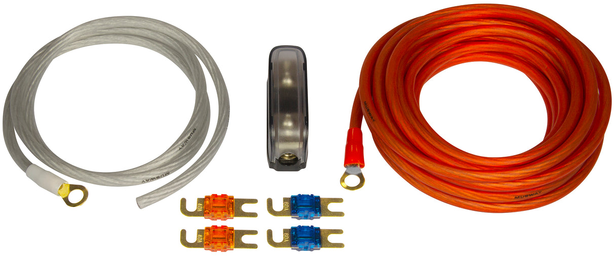 Kit alimentation complet  10mm²  KIT MW10.5 - Sound Auto Concept