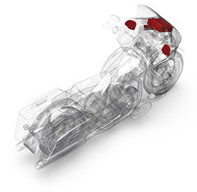 ROCKFORD Kit Harley-Davidson HD9813RG-STAGE2 - Sound Auto Concept