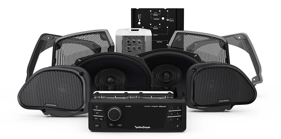 ROCKFORD Kit Harley-Davidson HD9813RG-STAGE3 - Sound Auto Concept