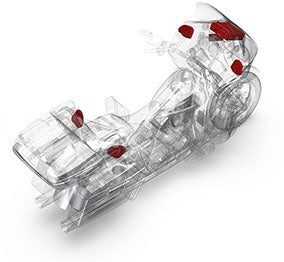 ROCKFORD Kit Harley-Davidson HD9813RGU-STAGE2 - Sound Auto Concept