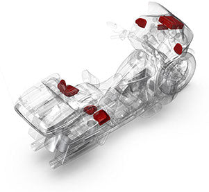 ROCKFORD Kit Harley-Davidson HD9813RGU-STAGE3 - Sound Auto Concept