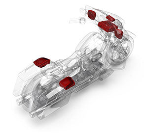 ROCKFORD Kit Harley-Davidson HD9813SG-STAGE3 - Sound Auto Concept