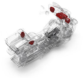 ROCKFORD Kit Harley-Davidson HD9813SGU-STAGE1 - Sound Auto Concept