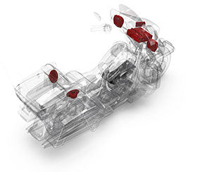 ROCKFORD Kit Harley-Davidson HD9813SGU-STAGE2 - Sound Auto Concept