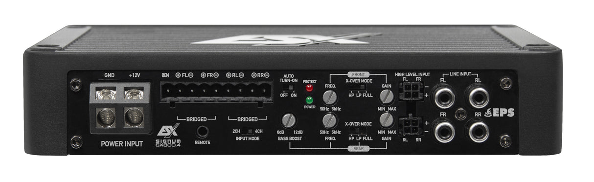 ESX SX800.4 – Amplificateur 4 canaux 800W RMS Classe D Série SIGNUM SX