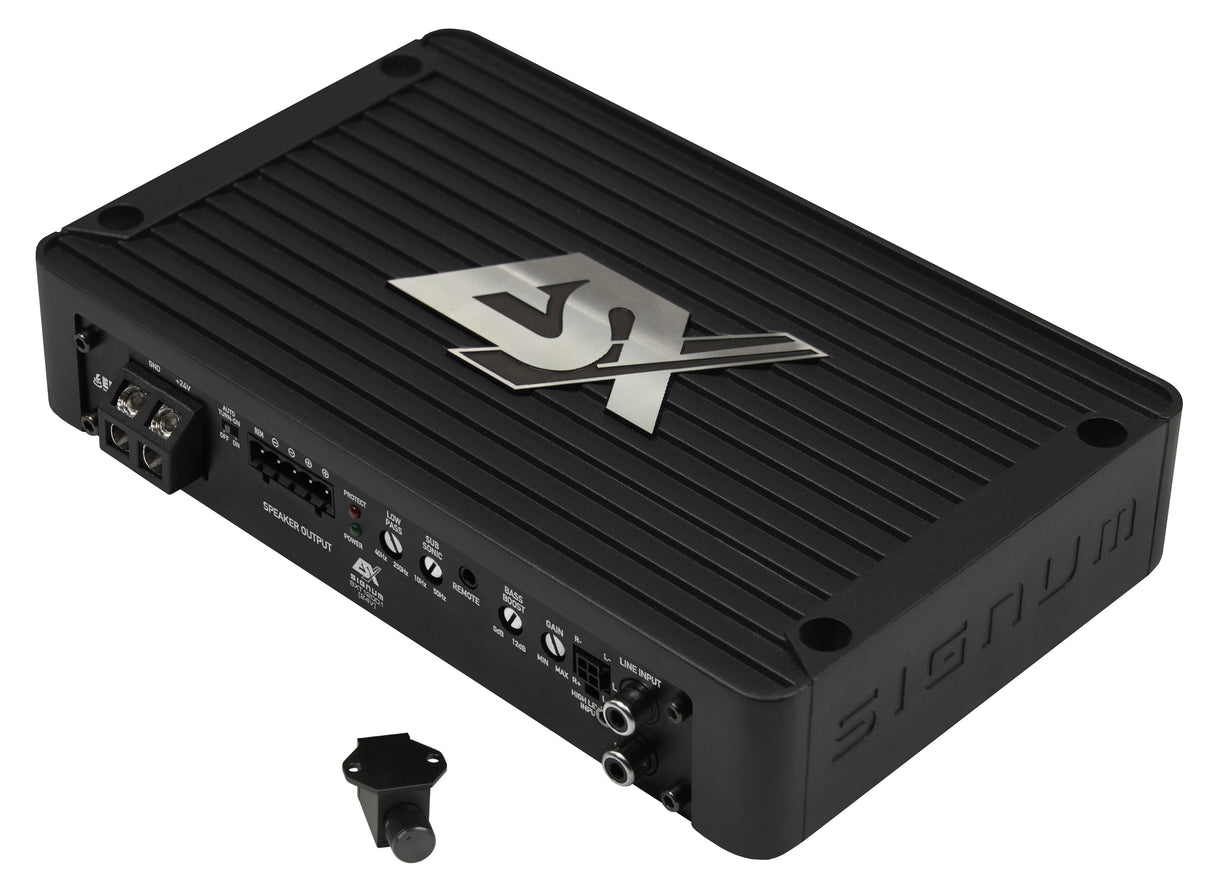 ESX SXT1200.1 24V – Amplificateur Mono Classe D 1200W RMS