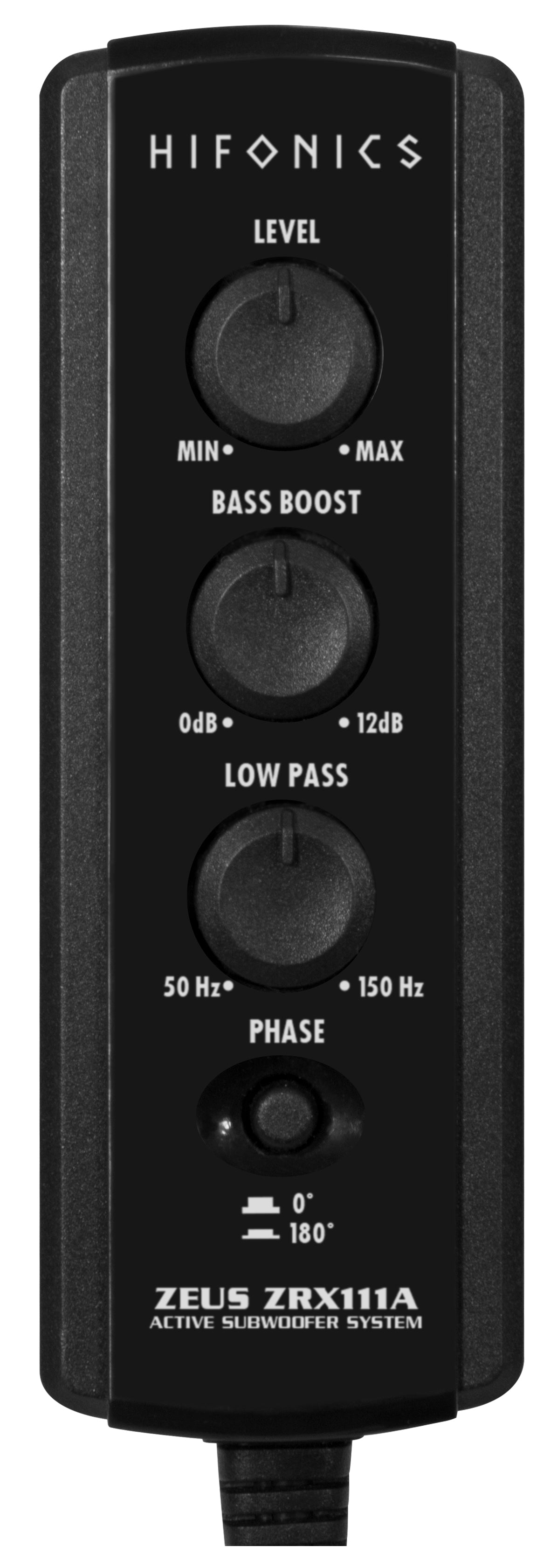 Zeus ZRX111A – Caisson de basses actif 28 cm 150W RMS roue de secours