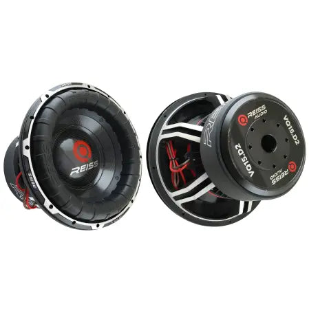 Reiss RS-VQ15.D2 – Subwoofer 15" SPL extrême 3500W RMS double bobine 2x2Ω