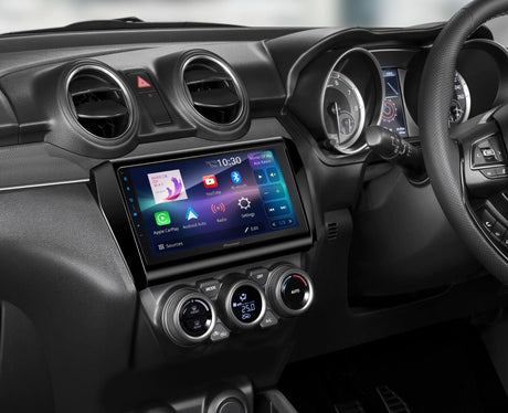 Pack autoradio Carplay Pionner 9" pour Peugeot 208 / 2012-2019