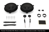 PIONEER TS-Q160C-RN – Kit 2 voies séparées 16,5 cm 50 WRMS 92 dB 4 Ohm
