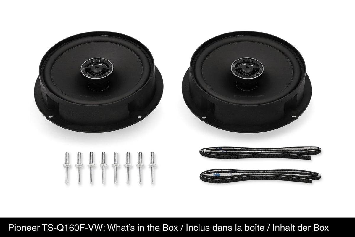 PIONEER TS-Q160F-VW – Coaxial 16,5 cm 50 WRMS 93 dB 4 Ohm
