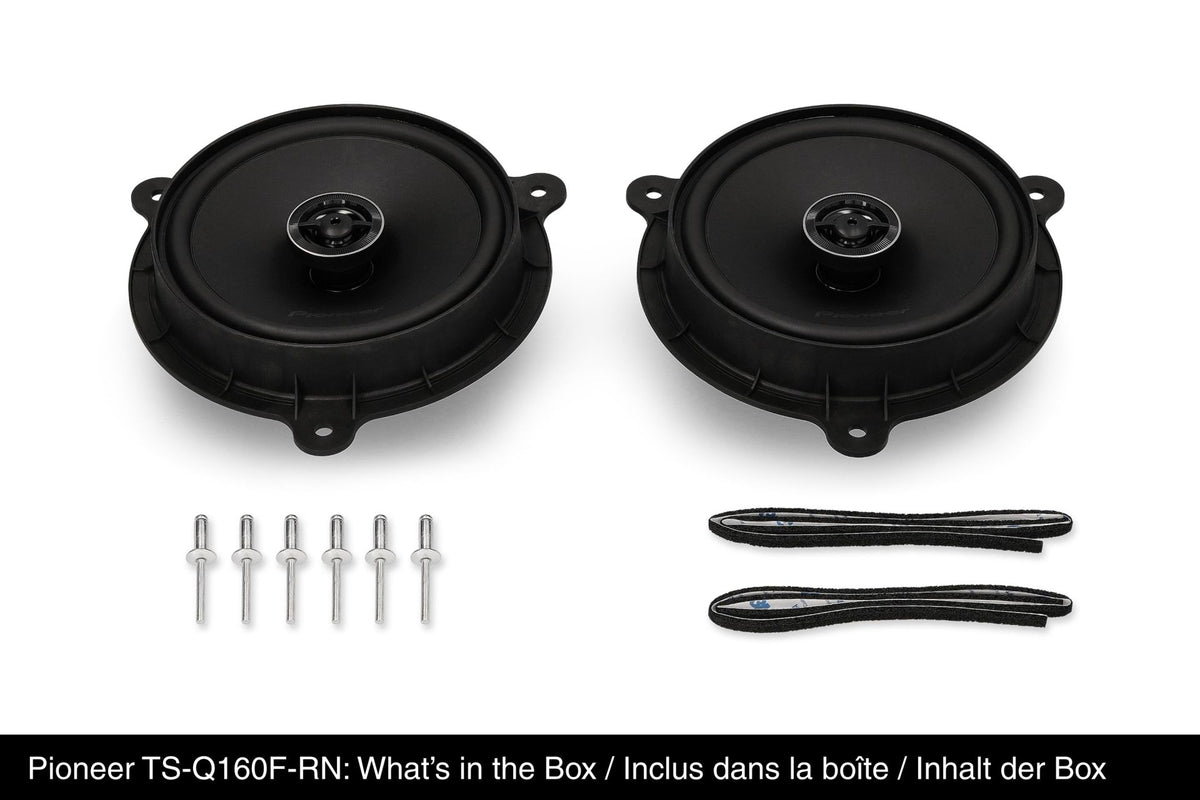 PIONEER TS-Q160F-RN – Coaxial 16,5 cm 50 WRMS 93 dB 4 Ohm