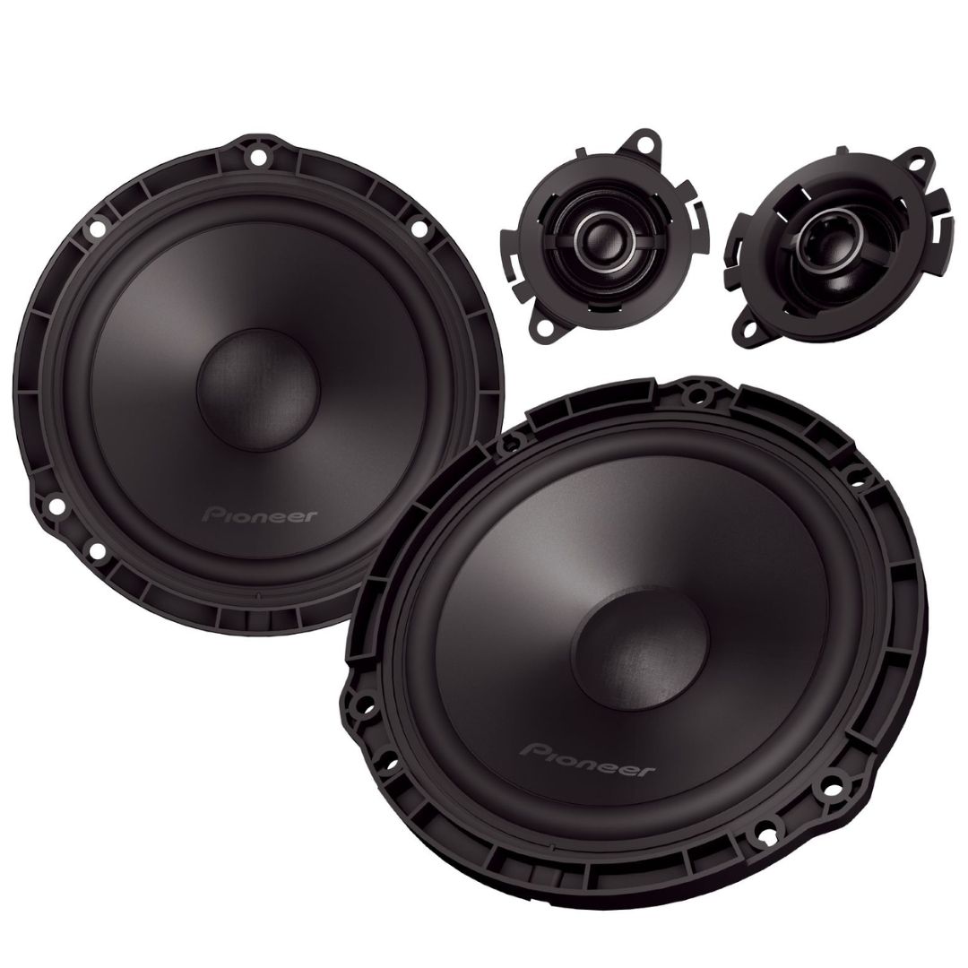 PIONEER TS-Q160C-PC – Kit 2 voies séparées 16,5 cm 50 WRMS 92 dB 4 Ohm
