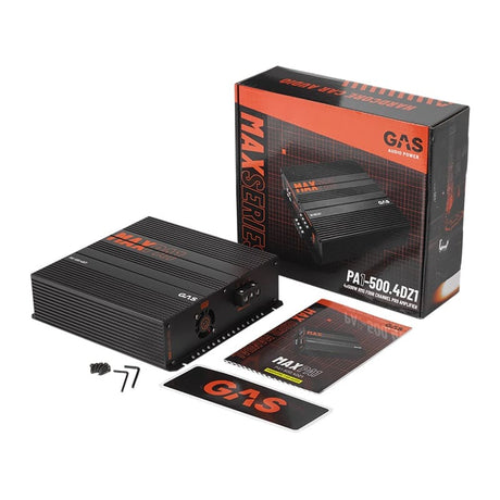Amplificateur GAS Audio MAX PA1-500.4DZ1 - Sound Auto Concept